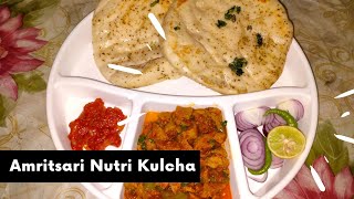 Amritsari Nutri Kulcha Recipe 😋👍 [upl. by Hamlin]