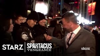 Spartacus Vengeance  From the Red Carpet Premiere  STARZ [upl. by Sleinad]