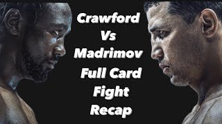 Crawford vs Madrimov Full Card fight recap [upl. by Haek]