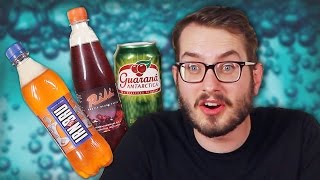 Americans Try International Sodas Part 2 [upl. by Idnahs]