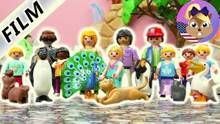 Playmobil Film English  PHOTOSHOOT AT THE ZOO  Playmobils Next Top Model Kids [upl. by Berke]