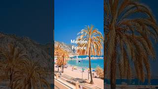 Menton France cotedazur travel menton beach [upl. by Ardnohs]