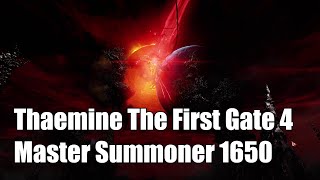 Lost Ark Master Summoner  Thaemine The First Mode Gate 4  1650 [upl. by Lorelei224]