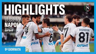 HIGHLIGHTS  Verona  Napoli 13  Serie A 9ª giornata [upl. by Gibson875]