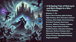 Dark Fantasy Audiobooks A Gripping Tale of Betrayal and Dark Magic in a WarTorn Realm 1  24 [upl. by Eerehc]