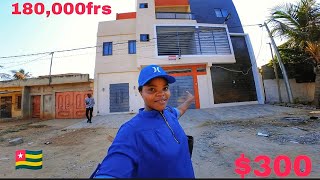 300 per month apartment tour in Lomé Togo 🇹🇬west Africa [upl. by Eberhard522]