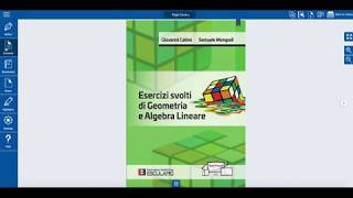 CATINO MONGODI  Esercizi svolti di Geometria e Algebra Lineare [upl. by Ozzie]