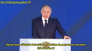 Poutine dénonce la tentative dassassinat de la CIA contre Lukachenko et le silence des médias [upl. by Georgeta296]