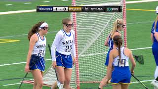 Minnetonka vs Wayzata Girls High School Lacrosse [upl. by Sheets]