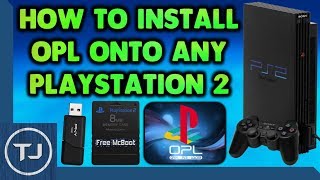 How To Install OPL v094 Onto Any PS2 Open PS2 Loader 2018 [upl. by Dunaville]