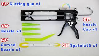 GP CAULKING TOOLS Eng Ver [upl. by Atnoed]