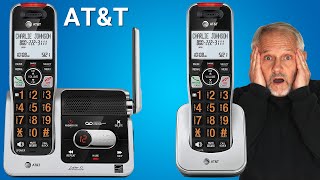 Features of the ATT BL102 Cordless Phone for Home with Answering Machine [upl. by Danas]