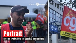 Exploitation racisme et lutte des classes  portrait de Hassan syndicaliste CGT Geodis [upl. by Annil199]