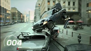 The Matrix Awakens  Car Crash Test 2  Unreal Engine 5  4K [upl. by Nwad513]