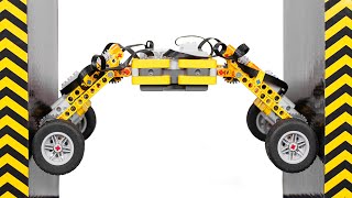 LEGO Technic Climbing Car Obstacle Challenge [upl. by Estis]