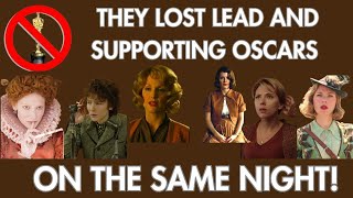 Actors who lost an Oscar in TWO categories in one night [upl. by Blakely]