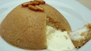 Recipe for Semolina Halvah Dessert with Ice Cream [upl. by Kitchen]