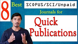 Best SCOPUS indexed Journals II SCI Journals II Unpaid Journals for Quick Publications [upl. by Hecker]