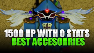 GPO BEST ACCESSORIES TO USE IN UPDATE 10 BUILD OP [upl. by Eneroc]