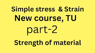 strain and its type new course TU strength of material nepaliengineers [upl. by Burnaby]