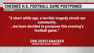 Chesnee High School Football Game postponed due to terrible tragedy [upl. by Shult]