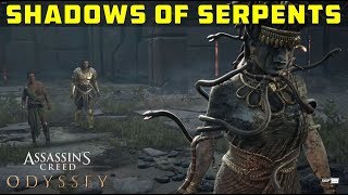 Find the Artifact in Lesbos  Complete Medusa Quest Line  Shadows of Serpents  AC ODYSSEY [upl. by Abehs]