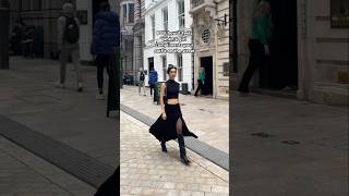 compliments from girls🥹bershkabershkastyle LFW FashionWeek londonStreetStyle girls relatable [upl. by Phelps]