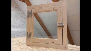 How to make a wooden window [upl. by Atsocal220]