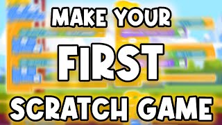 How to Make your FIRST Scratch Game  Beginner Tutorial [upl. by Imelida]