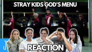 FIRST TIME EVER WATCHING STRAY KIDS  GODS MENU REACTION [upl. by Aiym613]