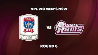 NPL Womens NSW Round 6 Emerging Jets v Macarthur Rams Womens FC [upl. by Akerley]