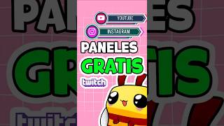 Consigue PANELES para TWITCH ¡GRATIS en 2024 con STREAMLABS twitch panelestwitch overlays tips [upl. by Aisemaj]