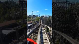 Diese Holzachterbahn ist ein AIRTIME MONSTER 😤💪 ​⁠filmed with insta360 X3 [upl. by Borroff]