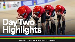 Day 2 Highlights  2024 Tissot UCI Track World Championships [upl. by Anastos57]