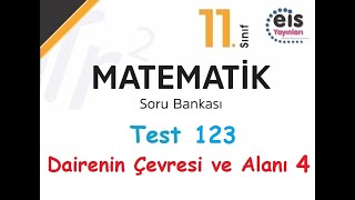 Eis Yayınları 11Sınıf Matematik Soru Bankası Test 123 [upl. by Maisey811]