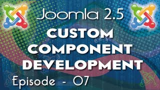 Joomla 25 Custom Component Development  Ep 7  How to SET Component Toolbar Title in Backend [upl. by Dralliw134]