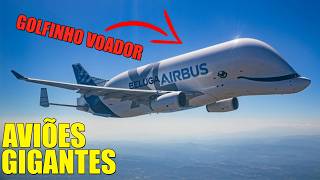 Os 10 Maiores Aviões do Mundo [upl. by Labanna]