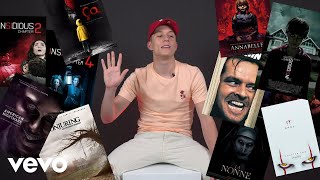 Loïc Nottet  Top 10 des films dhorreur [upl. by Ahsinrac]