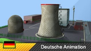 Funktionsweise von Kernkraftwerken KKW  Atomkraftwerken AKW [upl. by Sabec609]