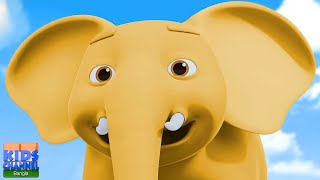 Ekta Mota Hathi Bengali Song একতা মোতা হাতি হেলে ধুলে চলে Nimboo Kids Bangla Cartoon Kids Songs [upl. by Lainey]