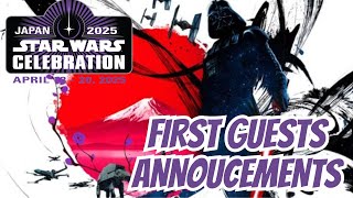 Star Wars Celebration Japan 2025 Guest Announcement [upl. by Kuhlman347]