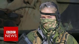 Worlds toughest female soldiers BBC News [upl. by Ahsikyt]