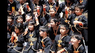 10000 Eisa Dancers on Kokusai Street in Naha [upl. by Roselba]