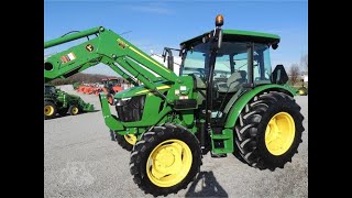 2018 JOHN DEERE 5075E 4wd Cab amp 520M Loader 175 hours For sale by Mast Tractor [upl. by Nylcsoj]