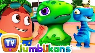 The Cheer Up Feelings Song with Jumblikans Dinosaurs  ChuChuTV Toddler Learning Videos [upl. by Dacy]