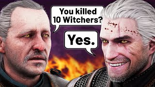 Every Witcher KILLED by Geralt of Rivia  Witcher Explained [upl. by Aredna]