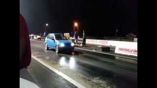 Turbo Geo Metro 13DOHC Dragstrip 14 mile Super Serious [upl. by Calv]