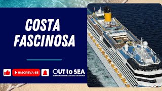 Explore o navio Fascinosa da Costa Cruzeiros [upl. by Enerak]