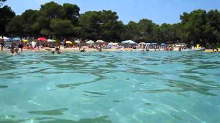 Ibiza beach  clear water everywhere [upl. by Rett505]