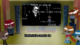 undertale reacts to entry number 17 the musical lazy [upl. by Lund]